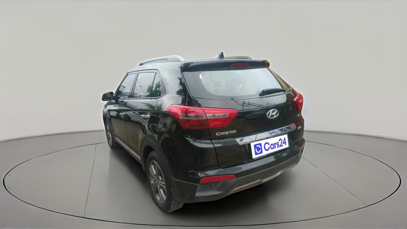 2016 Hyundai Creta SX PLUS AT 1.6 DIESEL, Diesel, Automatic, 1,03,554 km, exterior