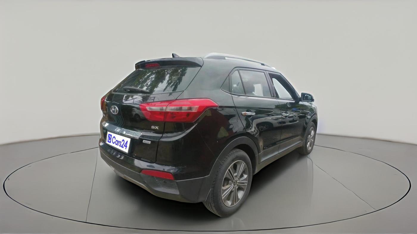 2016 Hyundai Creta SX PLUS AT 1.6 DIESEL, Diesel, Automatic, 1,03,554 km, exterior
