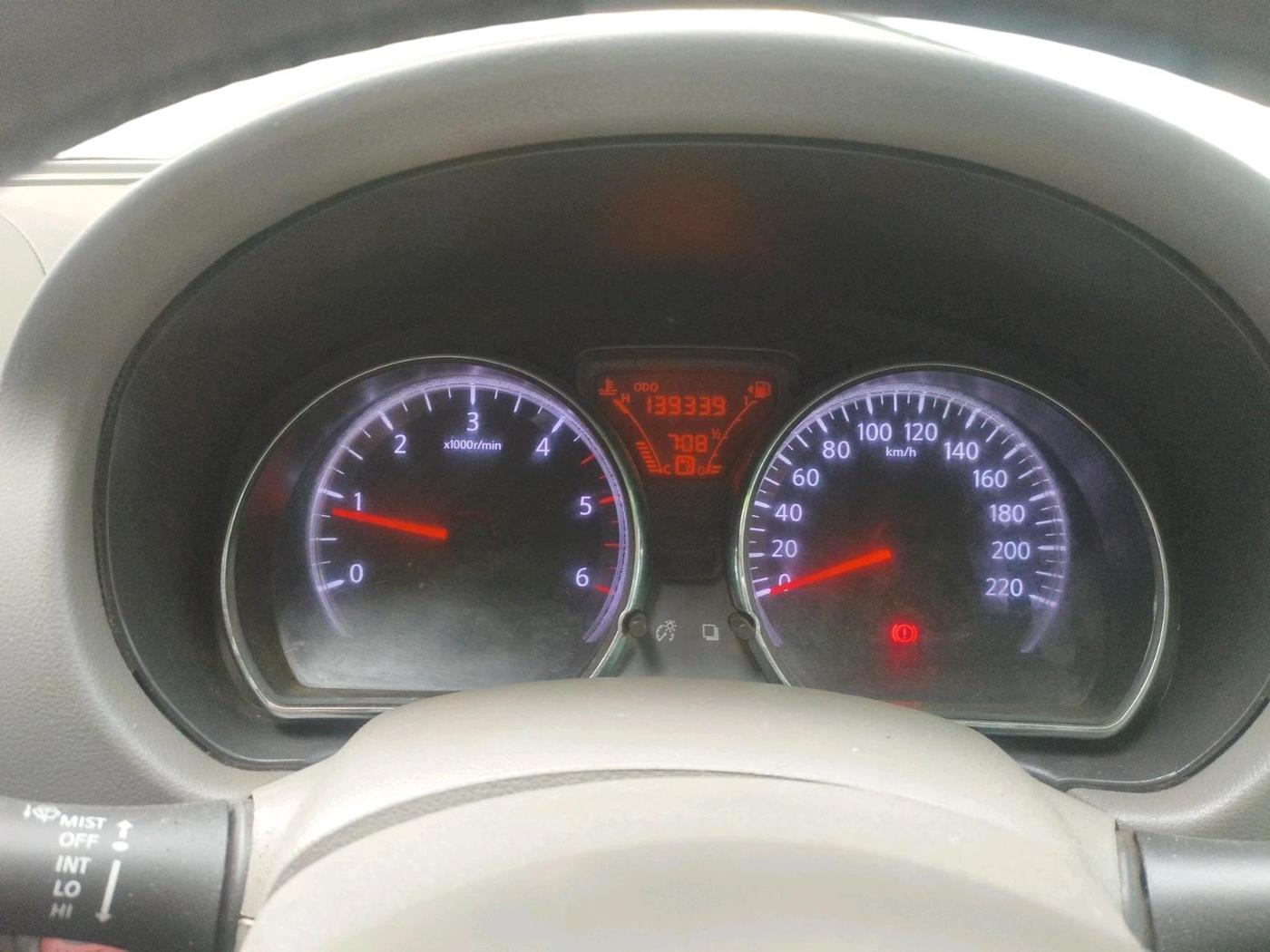 2012 Nissan Sunny XV DIESEL, Diesel, Manual, 1,39,339 km, interior