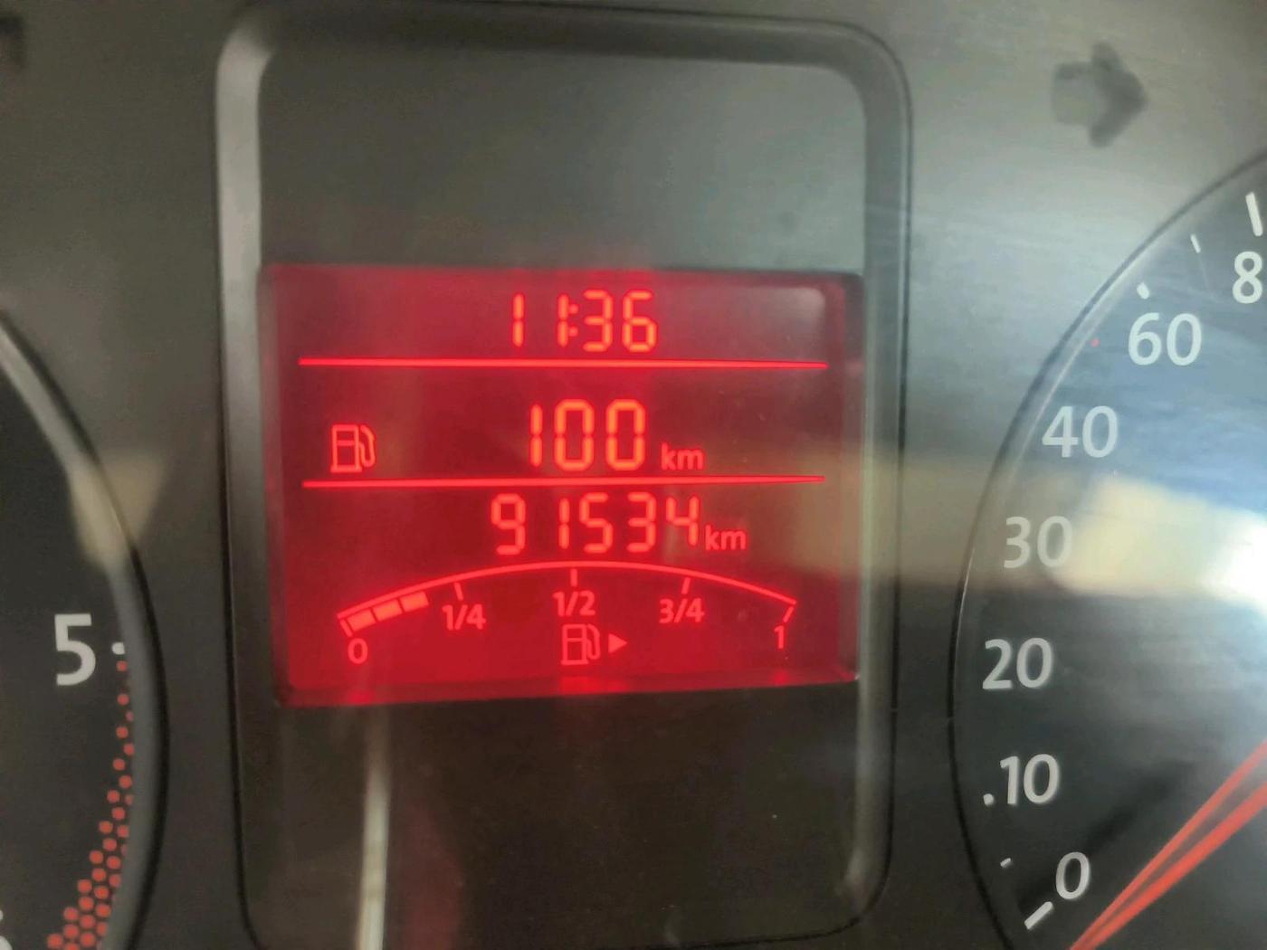 2013 Volkswagen Vento COMFORTLINE DIESEL 1.6, Diesel, Manual, 91,534 km, interior