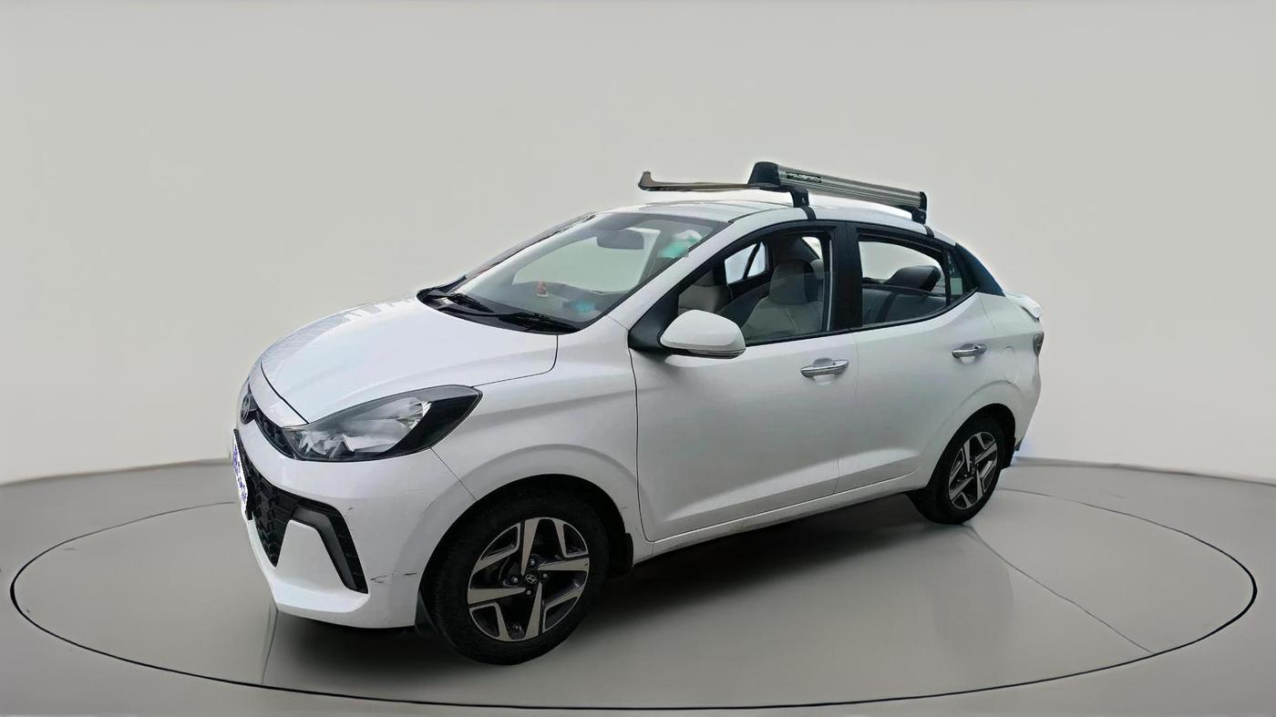 2023 Hyundai AURA SX 1.2 CNG, CNG, Manual, 50,048 km, exterior