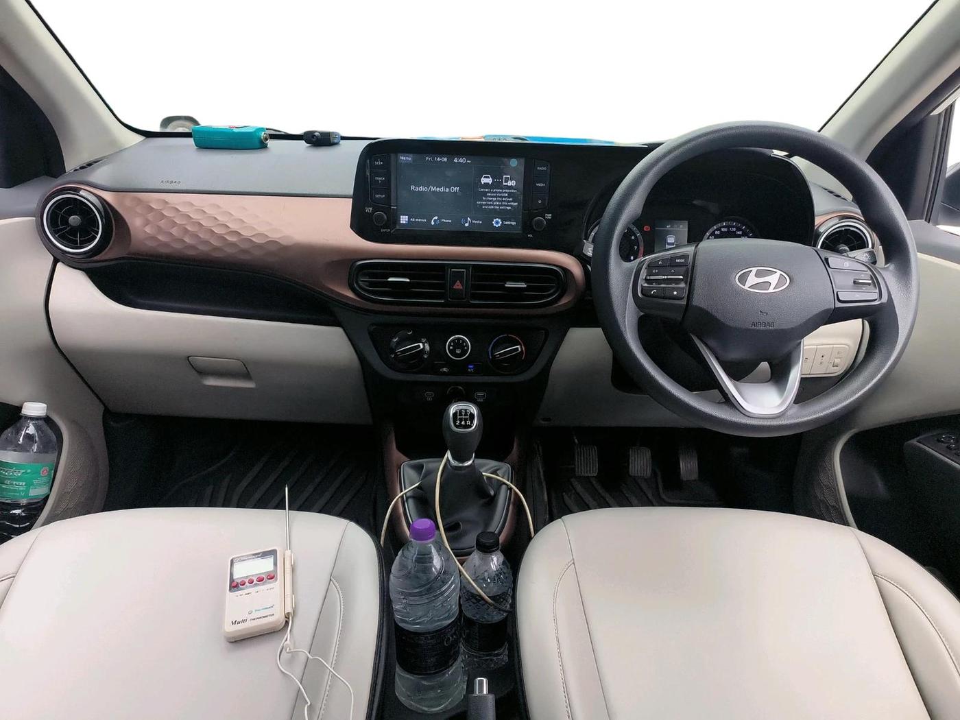 2023 Hyundai AURA SX 1.2 CNG, CNG, Manual, 50,048 km, interior