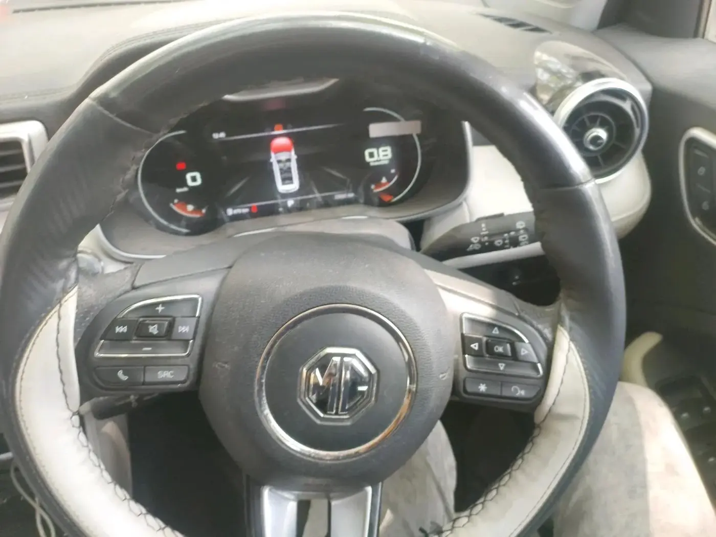 2022 MG ASTOR SHARP 1.5 CVT, Petrol, Automatic, 34,500 km, interior