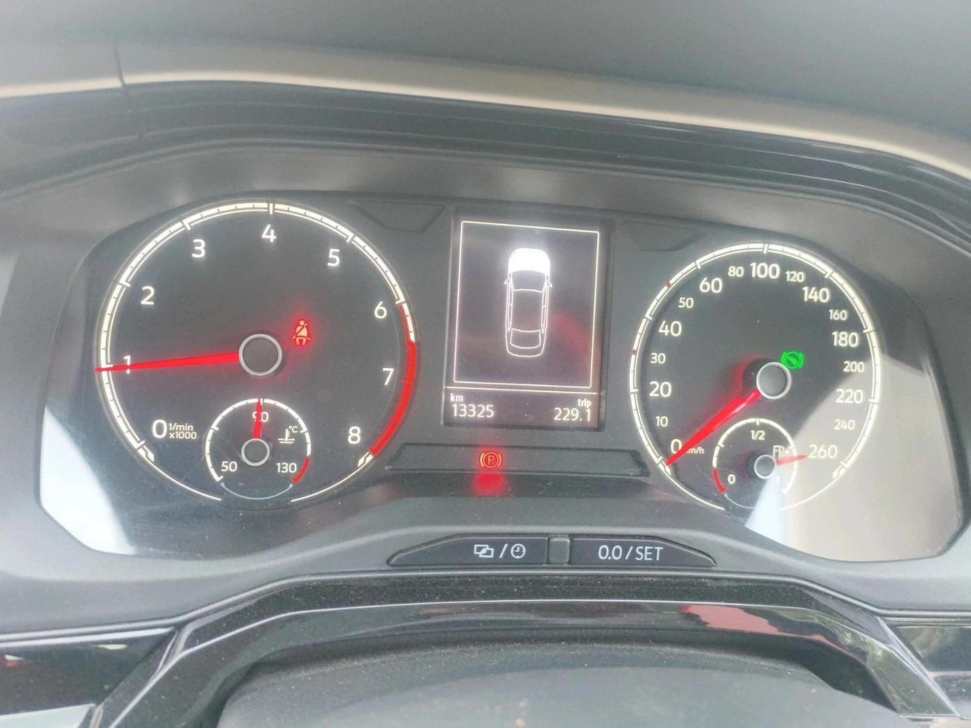2025 Volkswagen VIRTUS HIGHLINE TSI 1.0 AT, Petrol, Automatic, 13,325 km, interior