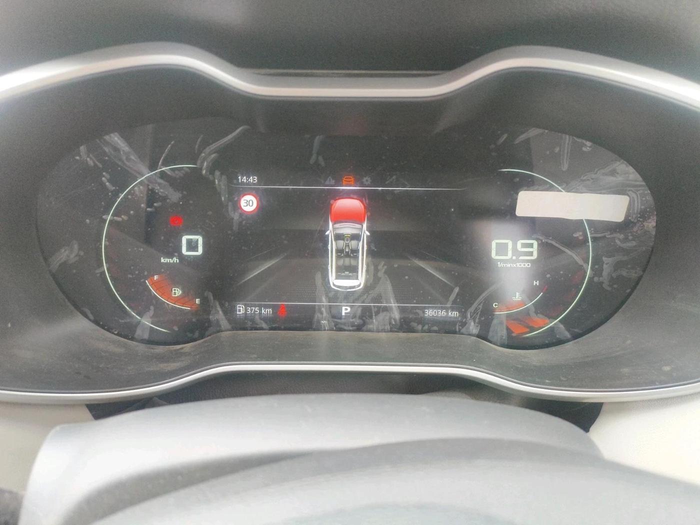 2022 MG ASTOR SHARP 1.5 CVT, Petrol, Automatic, 36,036 km, interior