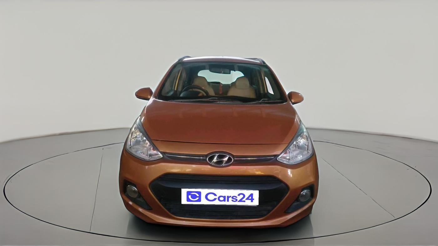2016 Hyundai Grand i10 ASTA (O) 1.2 KAPPA VTVT, Petrol, Manual, 1,21,189 km, exterior