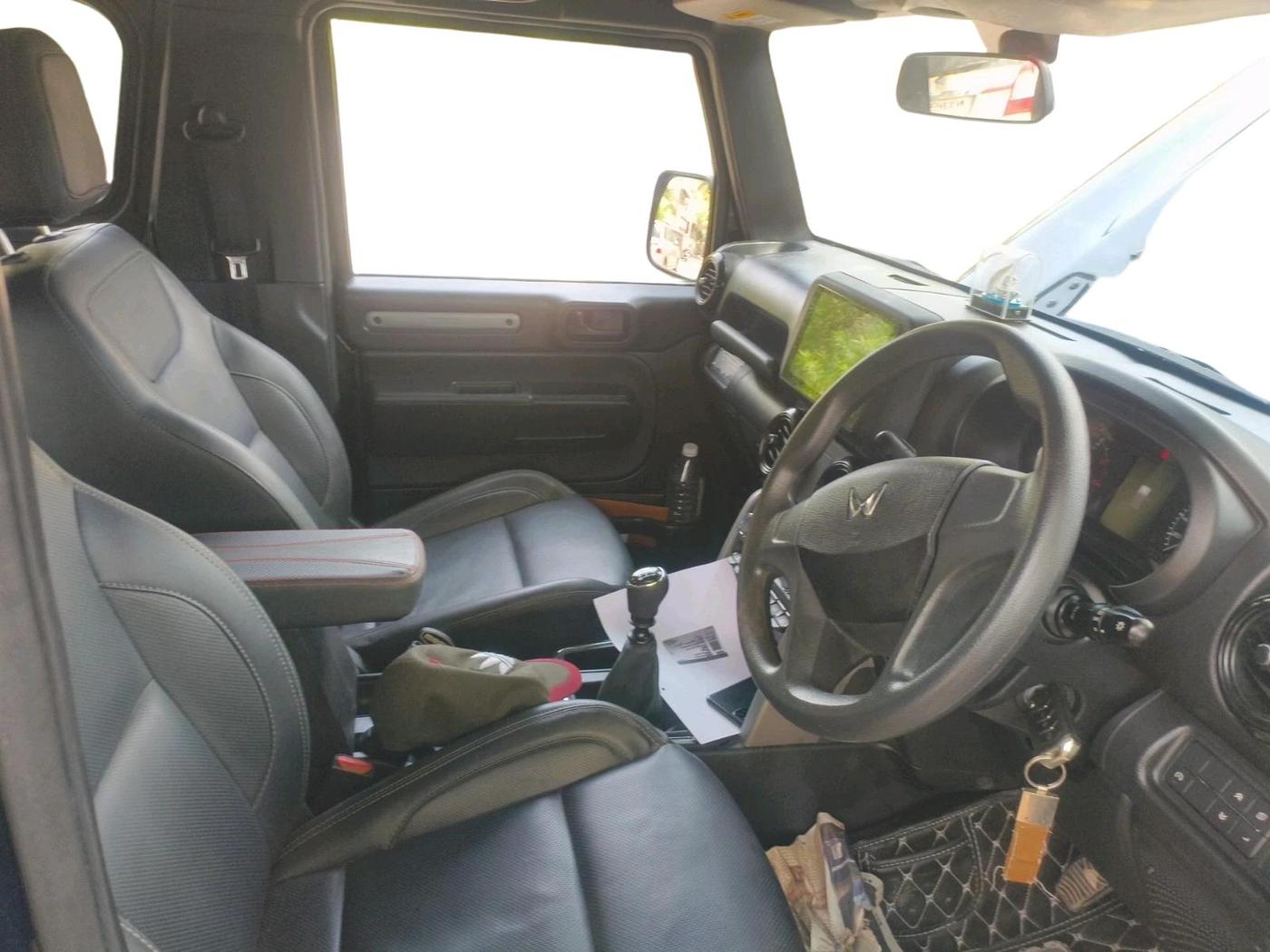 2023 Mahindra Thar AX (O) D 2WD HT, Diesel, Manual, 23,211 km, interior
