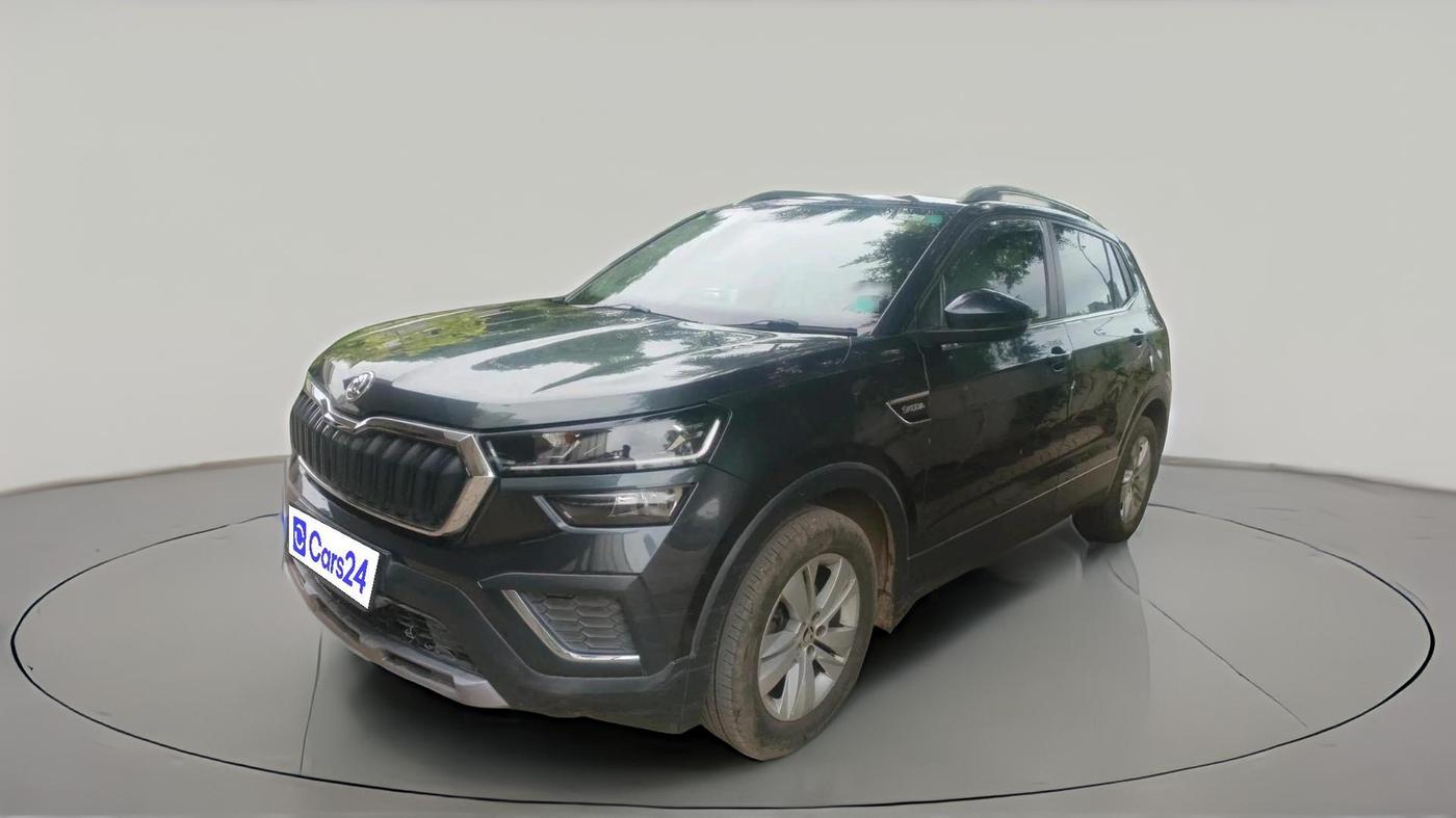 2022 Skoda KUSHAQ AMBITION 1.0L TSI AT, Petrol, Automatic, 24,121 km, exterior