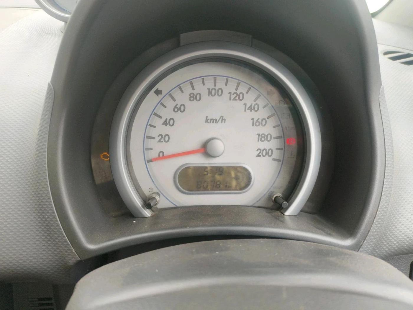 2012 Maruti Ritz VXI, Petrol, Manual, 80,781 km, interior