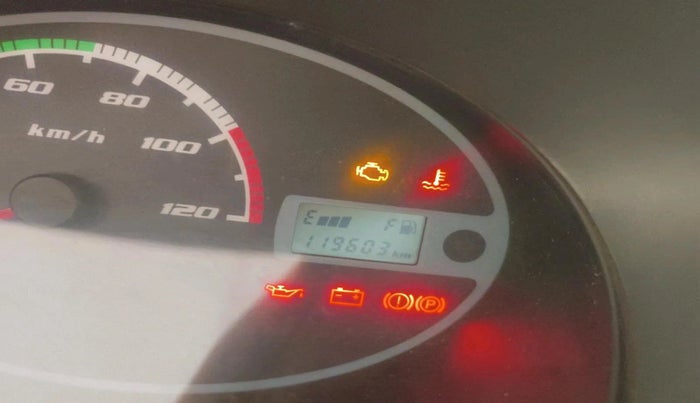 2011 Tata Nano CX, Petrol, Manual, 1,19,603 km, interior