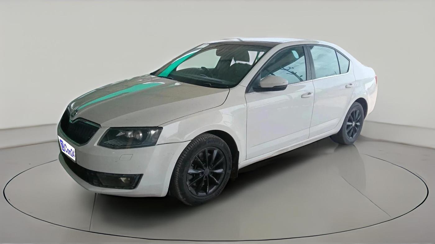 2015 Skoda Octavia ELEGANCE 1.8 TSI AT, CNG, Automatic, 1,23,003 km, exterior