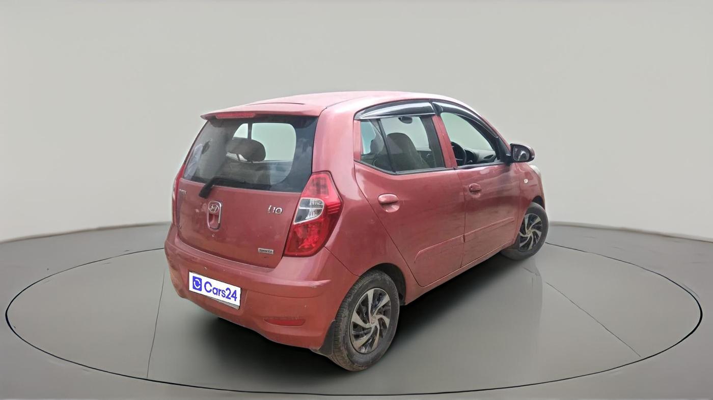 2011 Hyundai i10 SPORTZ 1.2, Petrol, Manual, 1,49,380 km, exterior