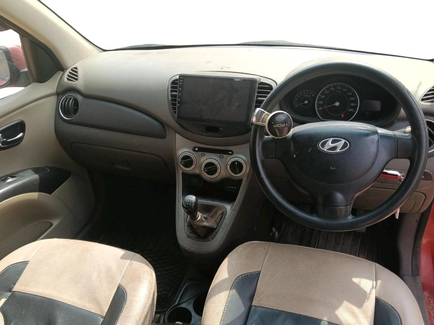 2011 Hyundai i10 SPORTZ 1.2, Petrol, Manual, 1,49,380 km, interior