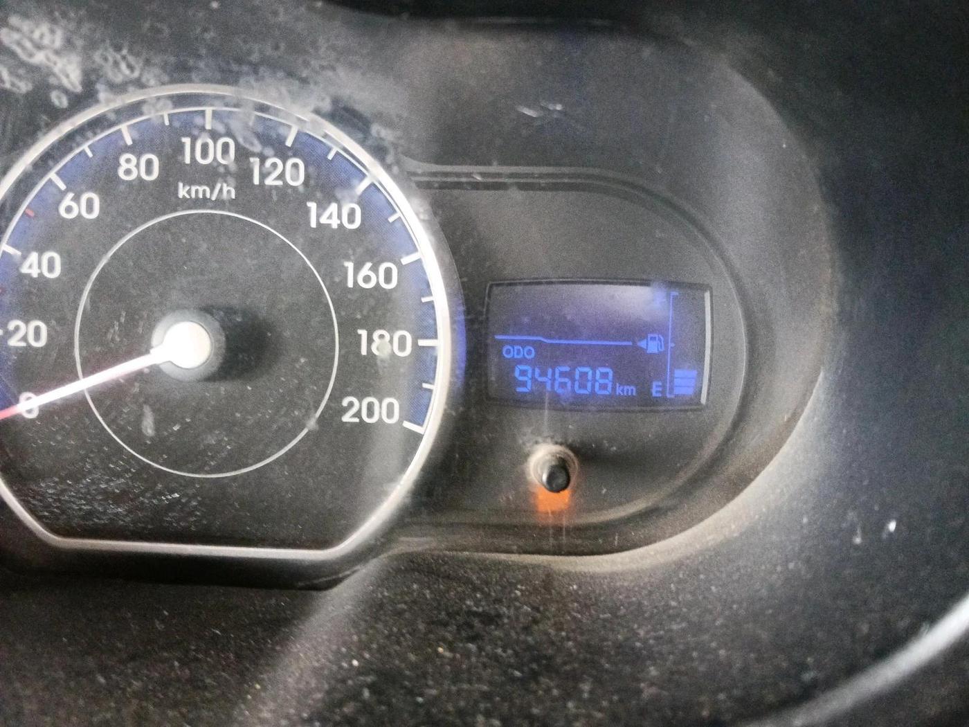 2012 Hyundai i10 MAGNA 1.1, CNG, Manual, 94,608 km, interior