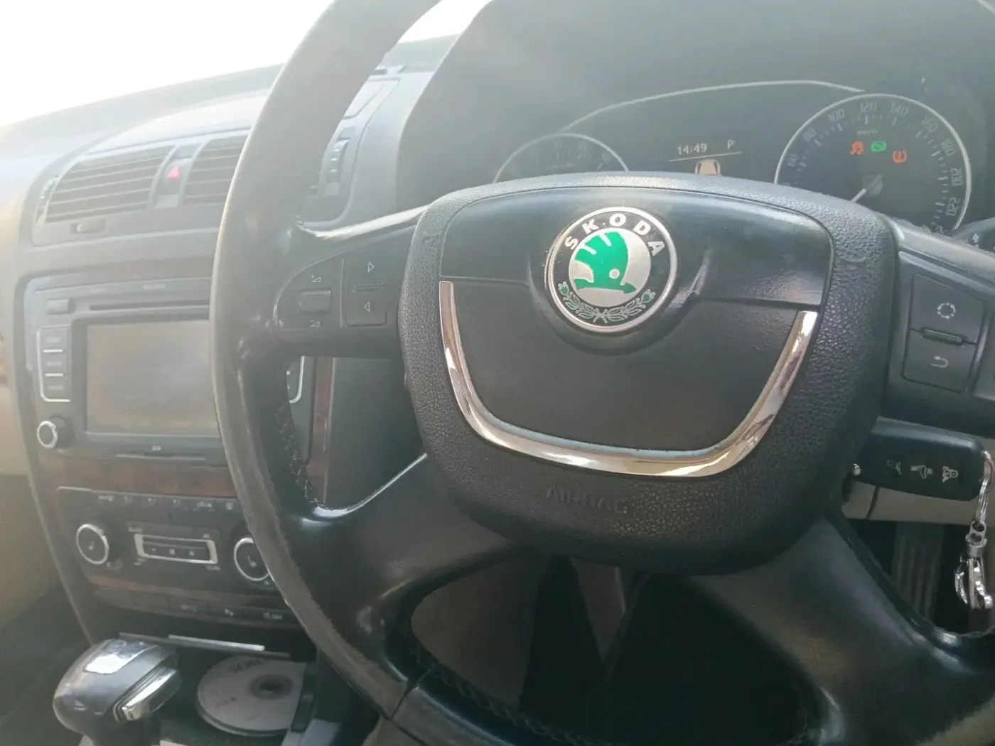 2012 Skoda Laura ELEGANCE 2.0 TDI CR AT, Diesel, Automatic, 1,08,091 km, interior