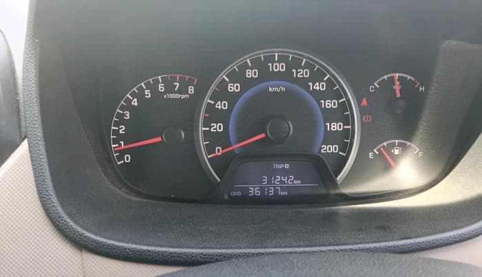 2016 Hyundai Grand i10 ASTA (O) 1.2 KAPPA VTVT, Petrol, Manual, 36,137 km, interior