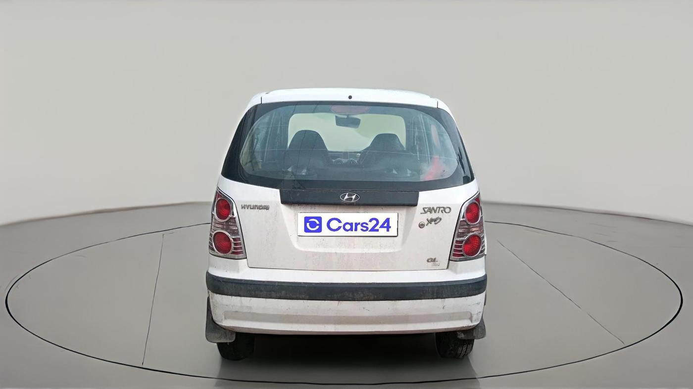 2012 Hyundai Santro Xing GL PLUS, CNG, Manual, 1,17,517 km, exterior
