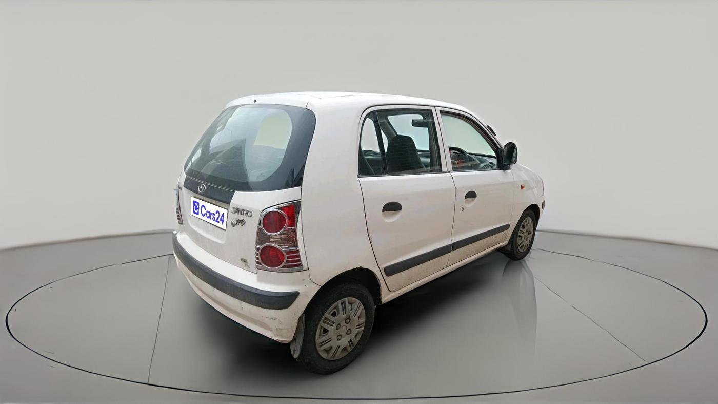 2012 Hyundai Santro Xing GL PLUS, CNG, Manual, 1,17,517 km, exterior