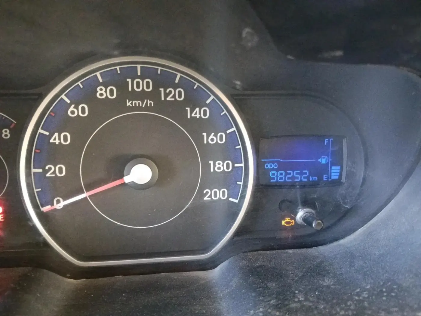 2012 Hyundai i10 ERA 1.1, CNG, Manual, 98,252 km, interior