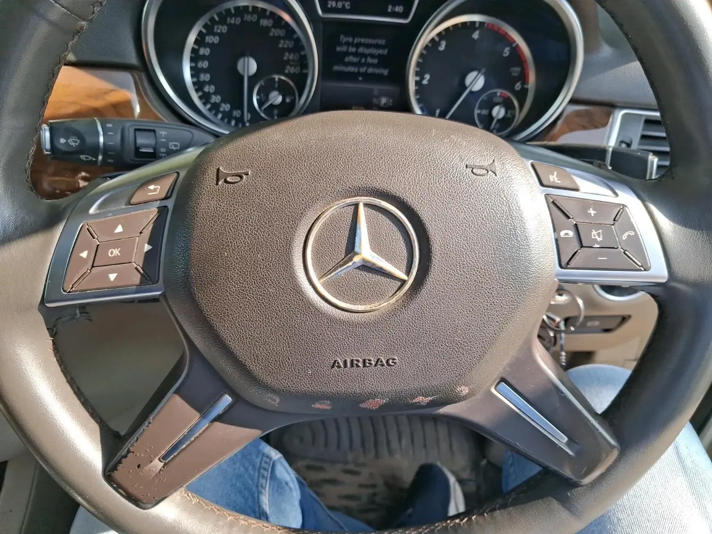 2014 Mercedes Benz Ml Class 250 CDI, Diesel, Automatic, 1,07,000 km, interior