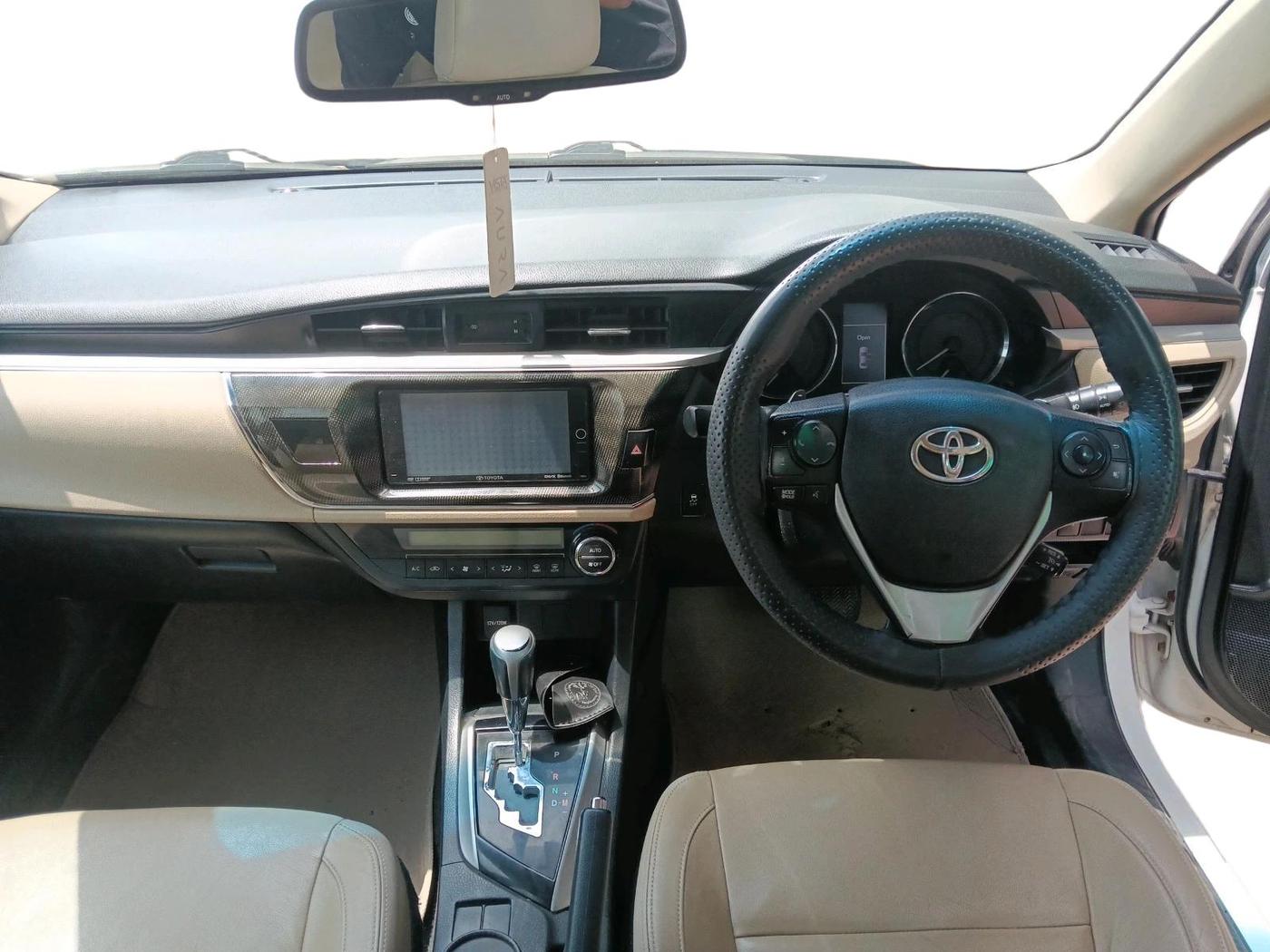 2017 Toyota Corolla Altis VL CVT PETROL, Petrol, Automatic, 78,480 km, interior