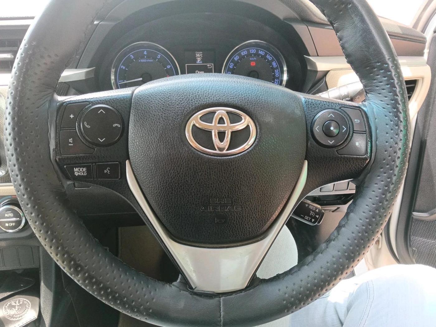 2017 Toyota Corolla Altis VL CVT PETROL, Petrol, Automatic, 78,480 km, interior