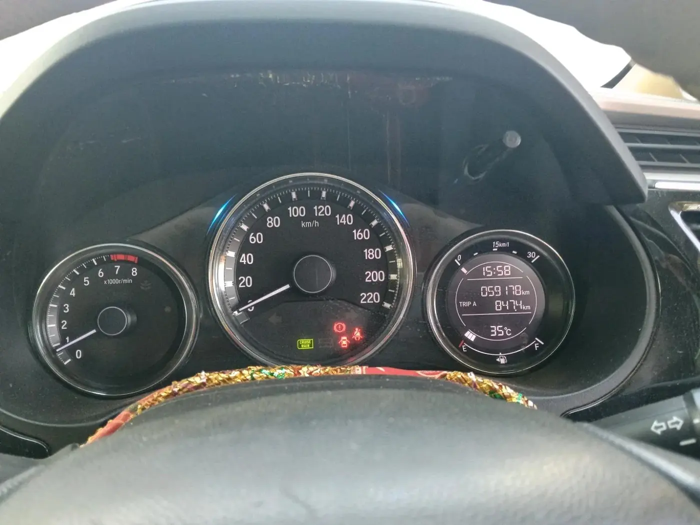2017 Honda City 1.5L I-VTEC V MT, Petrol, Manual, 59,178 km, interior