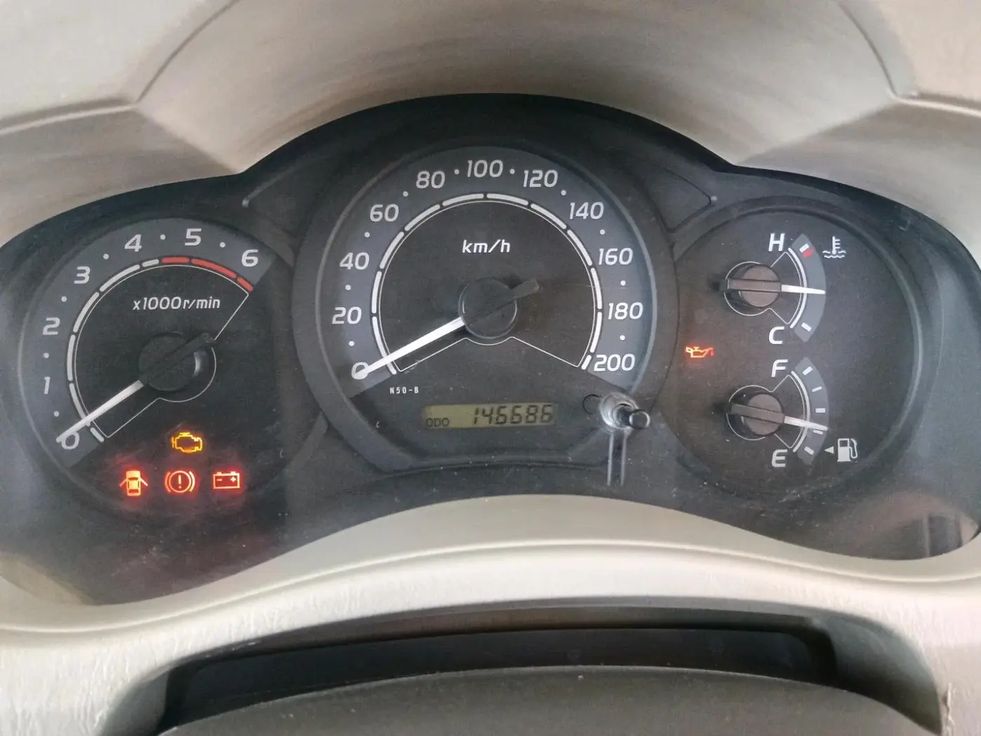 2011 Toyota Innova 2.5 G3, Diesel, Manual, 1,46,686 km, interior