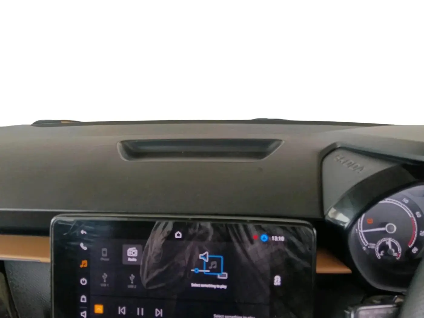 2022 Skoda SLAVIA STYLE 1.0L TSI MT, Petrol, Manual, 47,153 km, interior