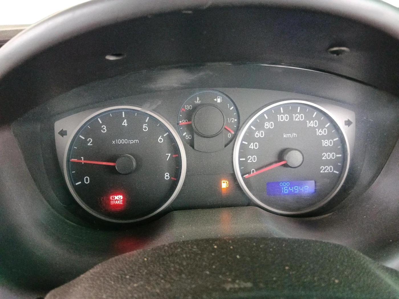 2011 Hyundai i20 MAGNA 1.2, CNG, Manual, 1,64,949 km, interior