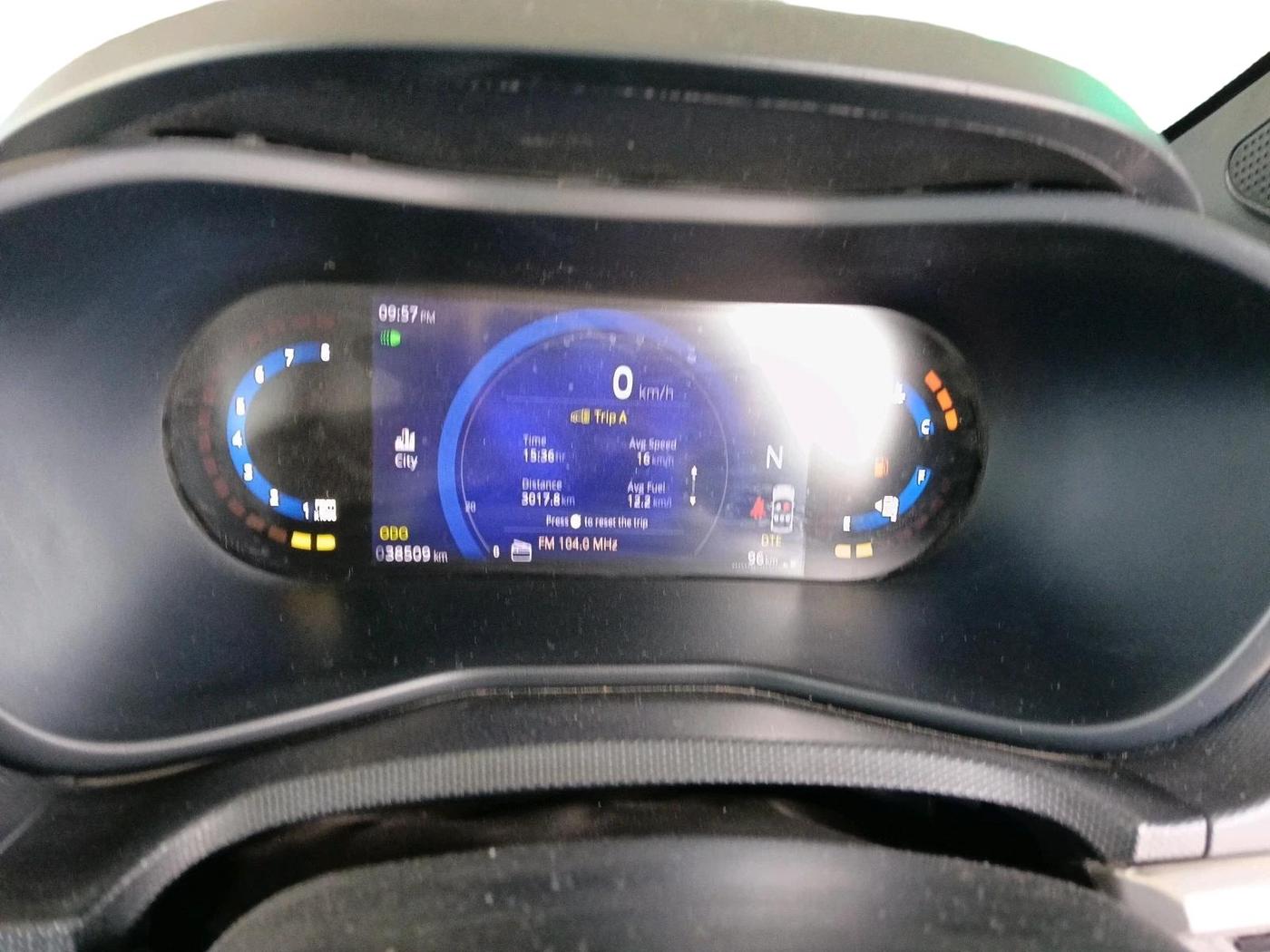 2024 Tata NEXON Creative 1.5 Revotorq 6AMT Dark Edition, Diesel, Automatic, 38,509 km, interior