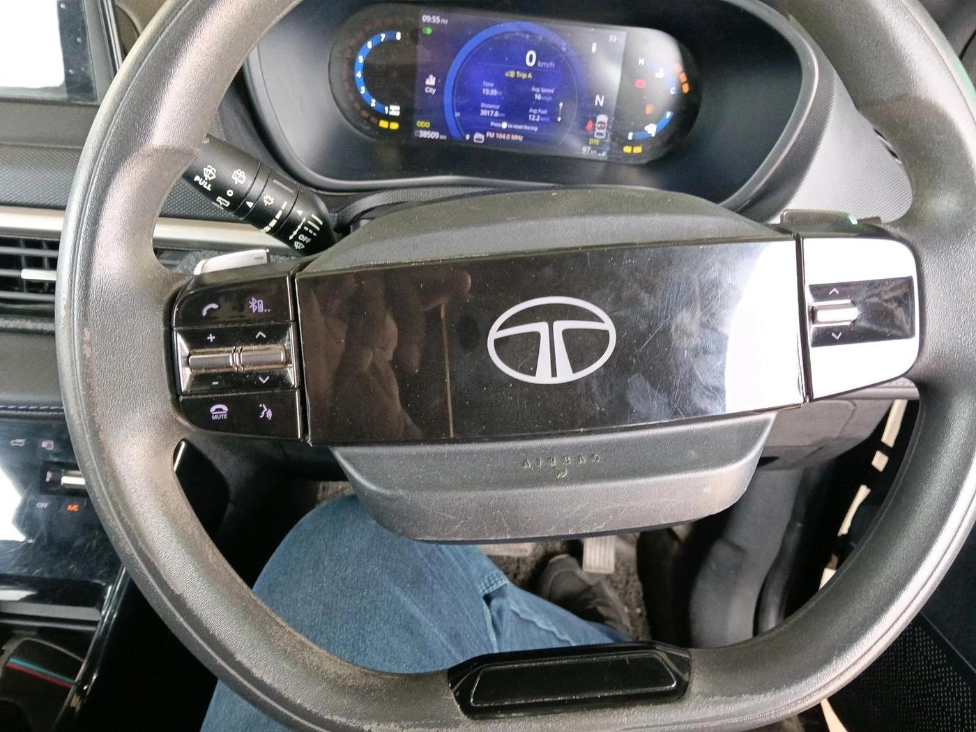 2024 Tata NEXON Creative 1.5 Revotorq 6AMT Dark Edition, Diesel, Automatic, 38,509 km, interior