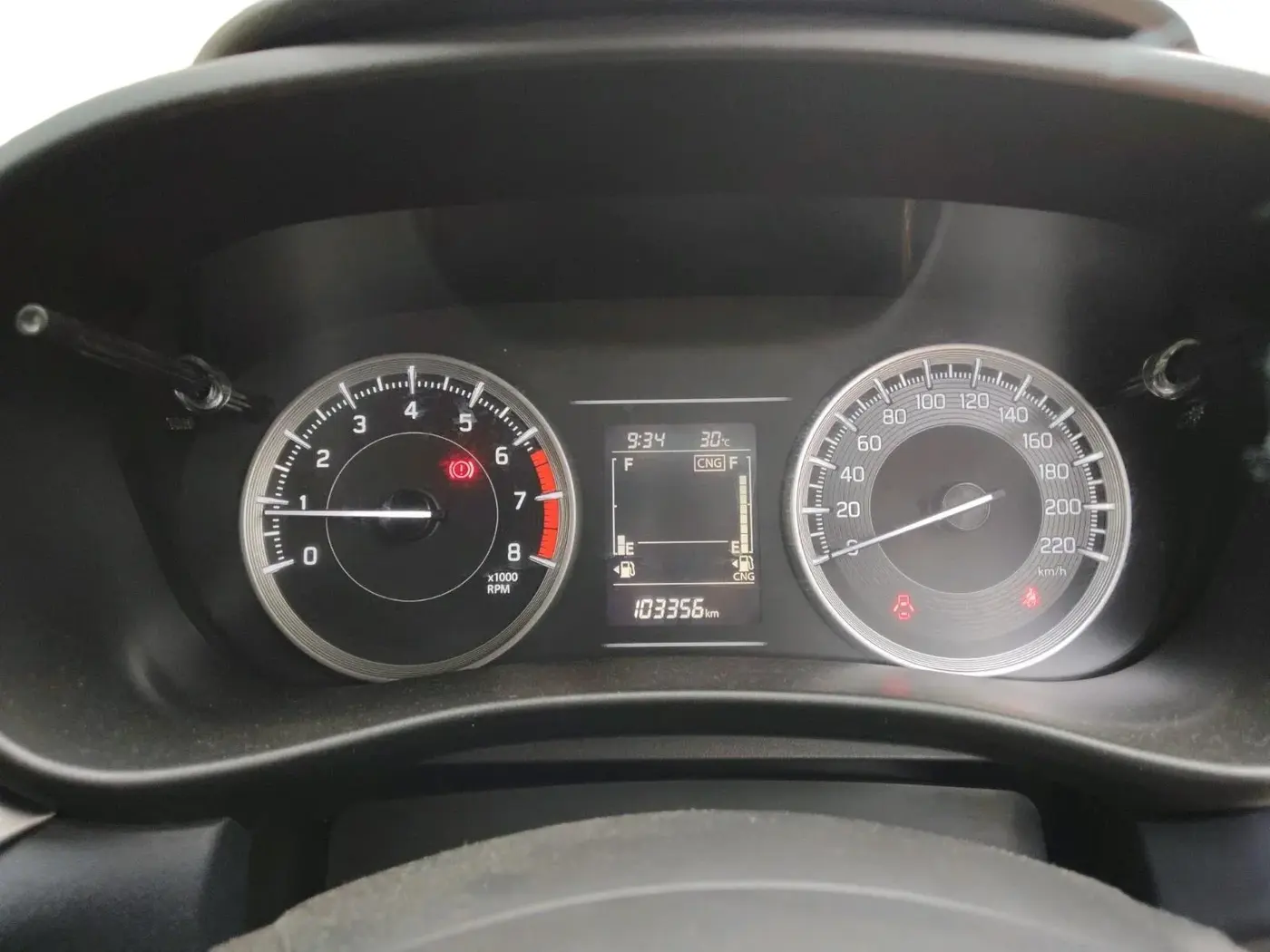 2023 Maruti Baleno DELTA CNG 1.2L, CNG, Manual, 1,03,356 km, interior