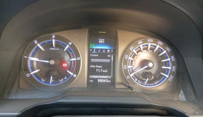 2016 Toyota Innova Crysta 2.4 VX 7 STR, Diesel, Manual, 99,043 km, interior