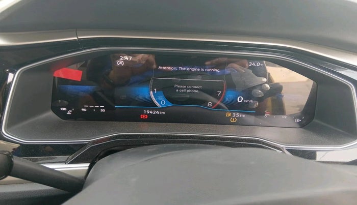 2023 Volkswagen VIRTUS TOPLINE TSI 1.0 MT, Petrol, Manual, 19,424 km, interior