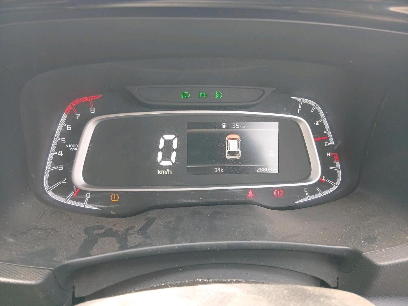 2025 KIA SONET HTK Plus (O) 1.2 Petrol MT, Petrol, Manual, 28,803 km, interior