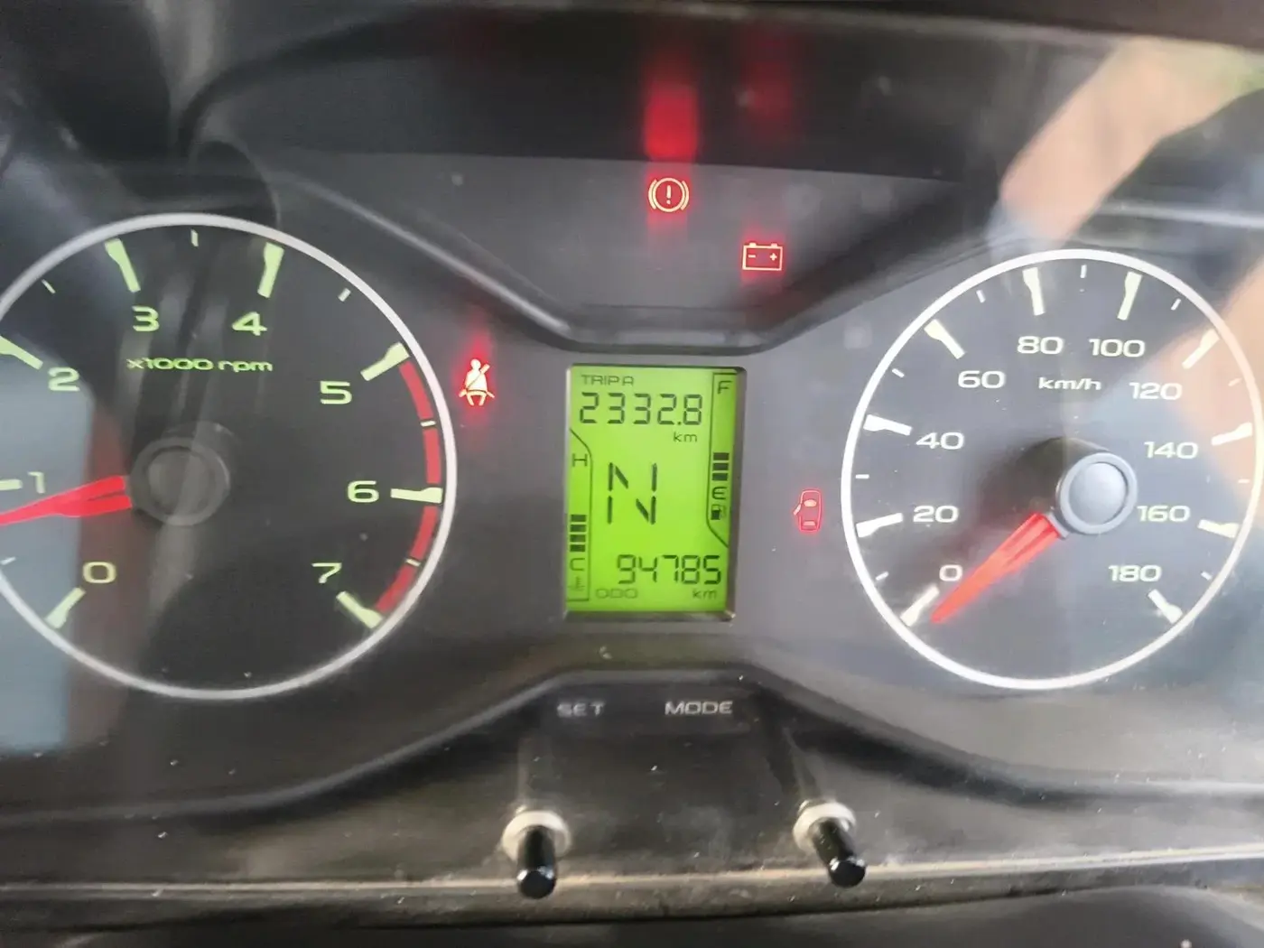 2015 Mahindra Scorpio S6 PLUS, Diesel, Manual, 94,785 km, interior