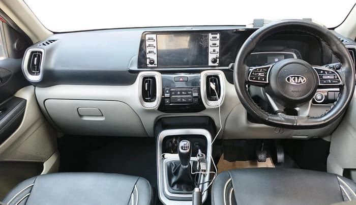 2021 KIA SONET HTX 1.0 IMT, Petrol, Manual, 83,239 km, interior