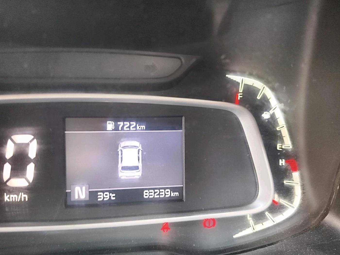 2021 KIA SONET HTX 1.0 IMT, Petrol, Manual, 84,500 km, interior
