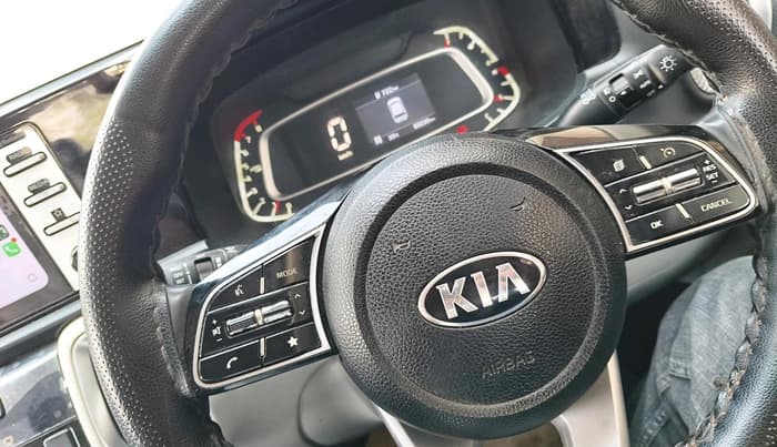 2021 KIA SONET HTX 1.0 IMT, Petrol, Manual, 83,239 km, interior