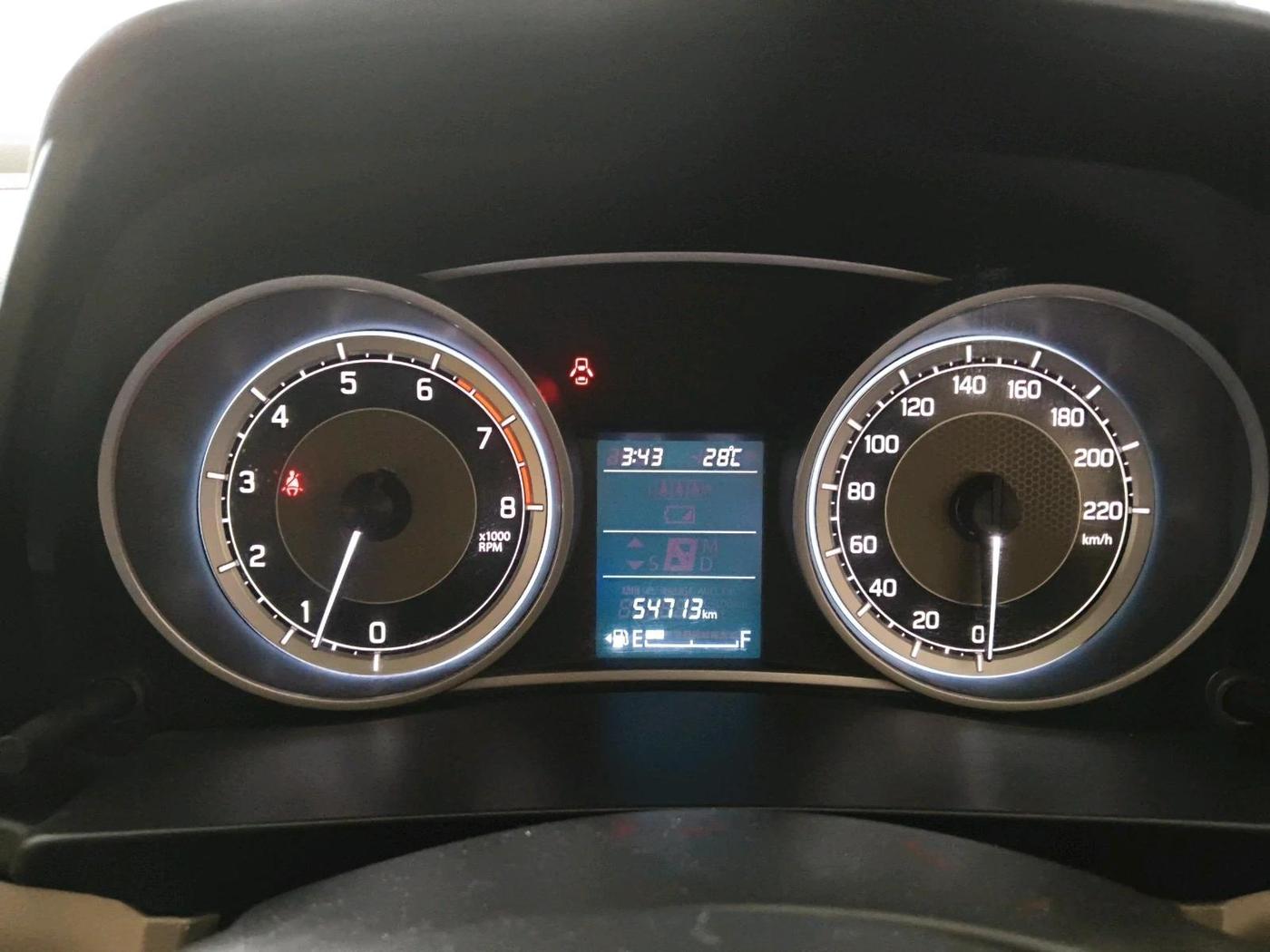 2020 Maruti Dzire ZXI PLUS, Petrol, Manual, 54,713 km, interior