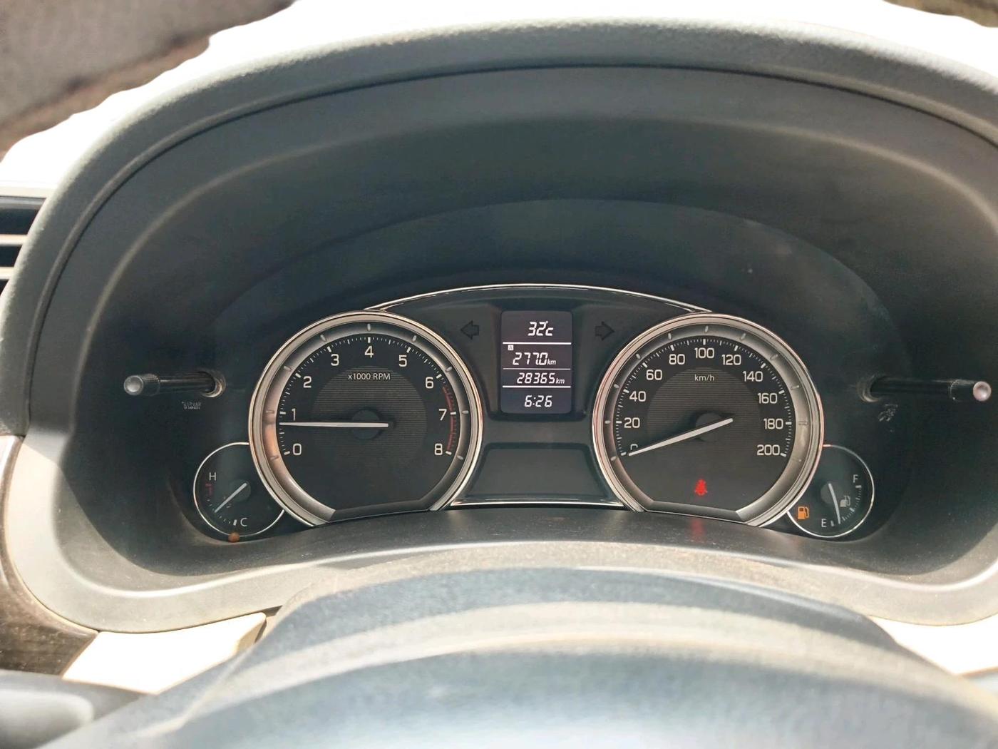2016 Maruti Ciaz VXI, Petrol, Manual, 28,365 km, interior