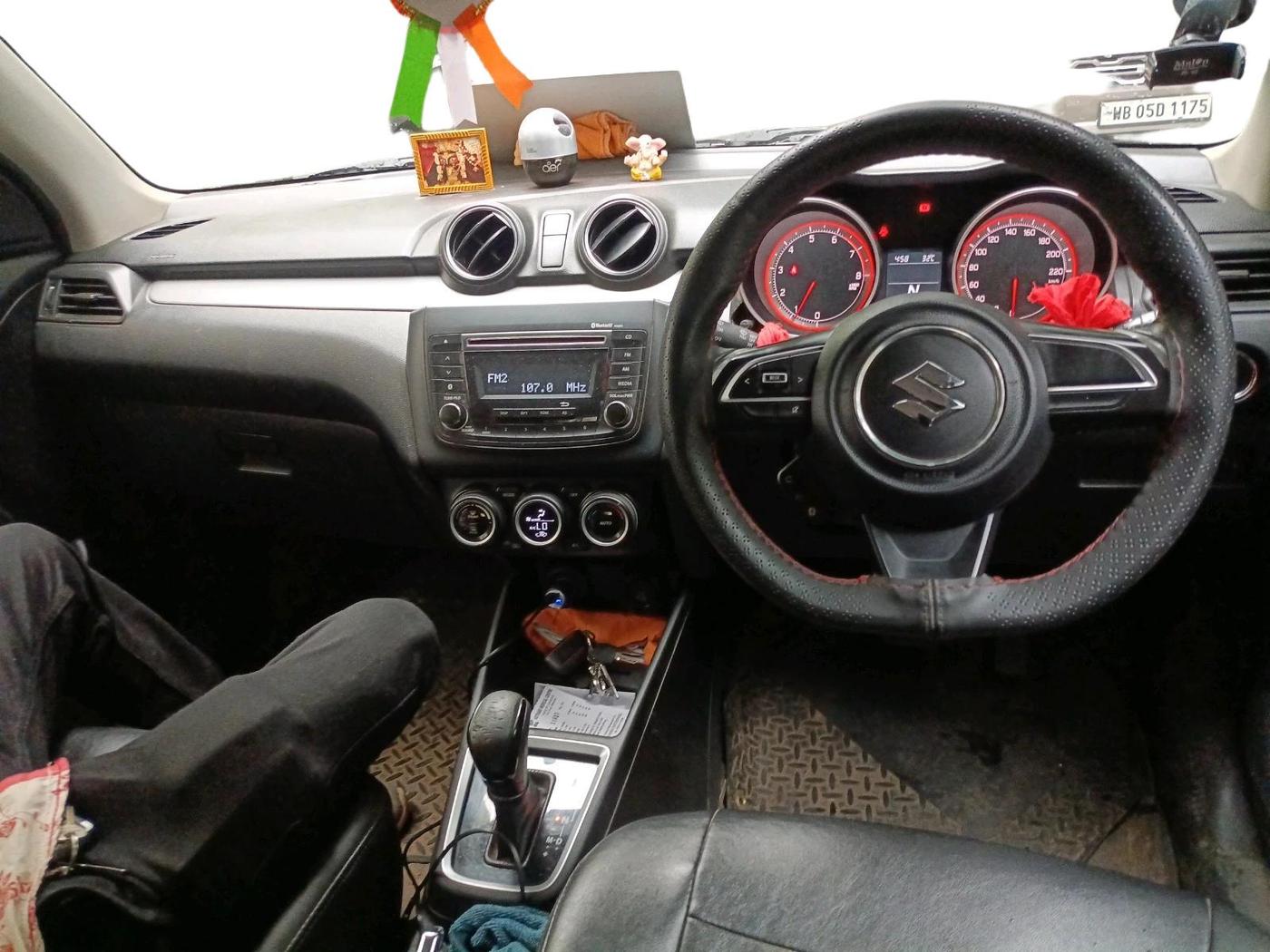 2018 Maruti Swift ZXI AMT, Petrol, Automatic, 91,143 km, interior