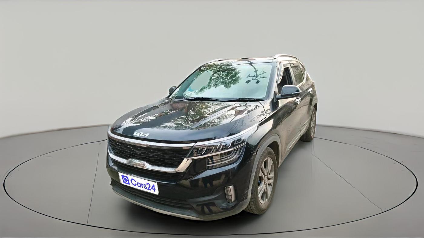2021 KIA SELTOS HTX IVT 1.5 PETROL, Petrol, Automatic, 1,16,684 km, exterior