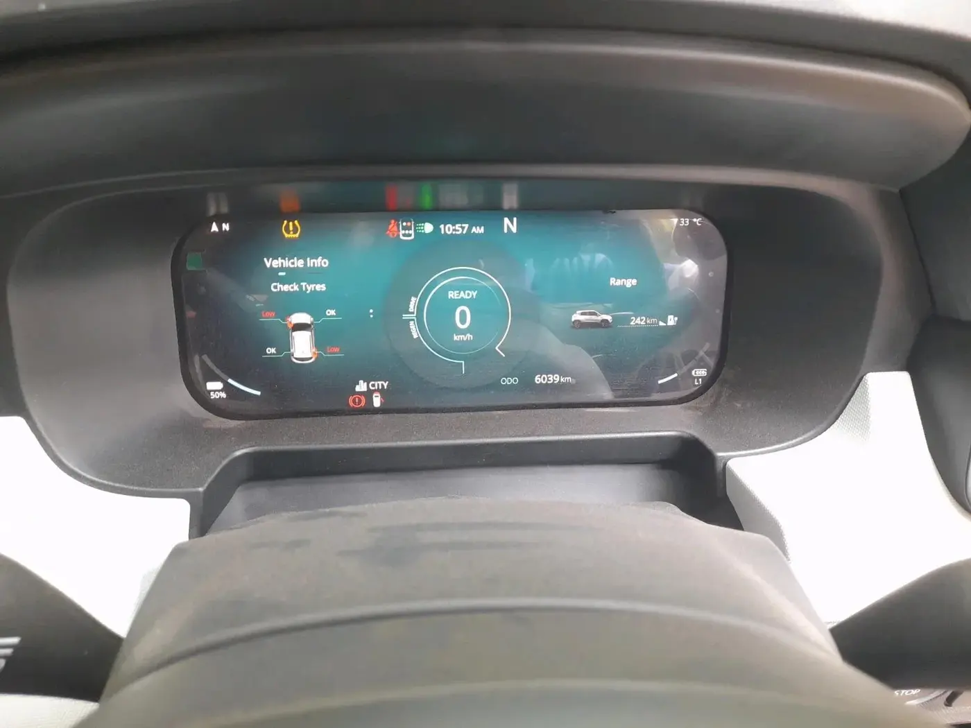 2025 Tata PUNCH EV EMPOWERED PLUS S LONG RANGE 3.3, Electric, Automatic, 6,039 km, interior