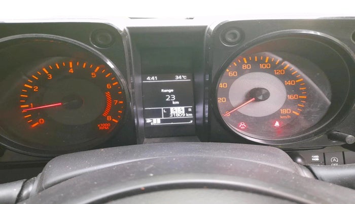 2024 Maruti JIMNY ALPHA ALL GRIP PRO MT, Petrol, Manual, 31,809 km, interior