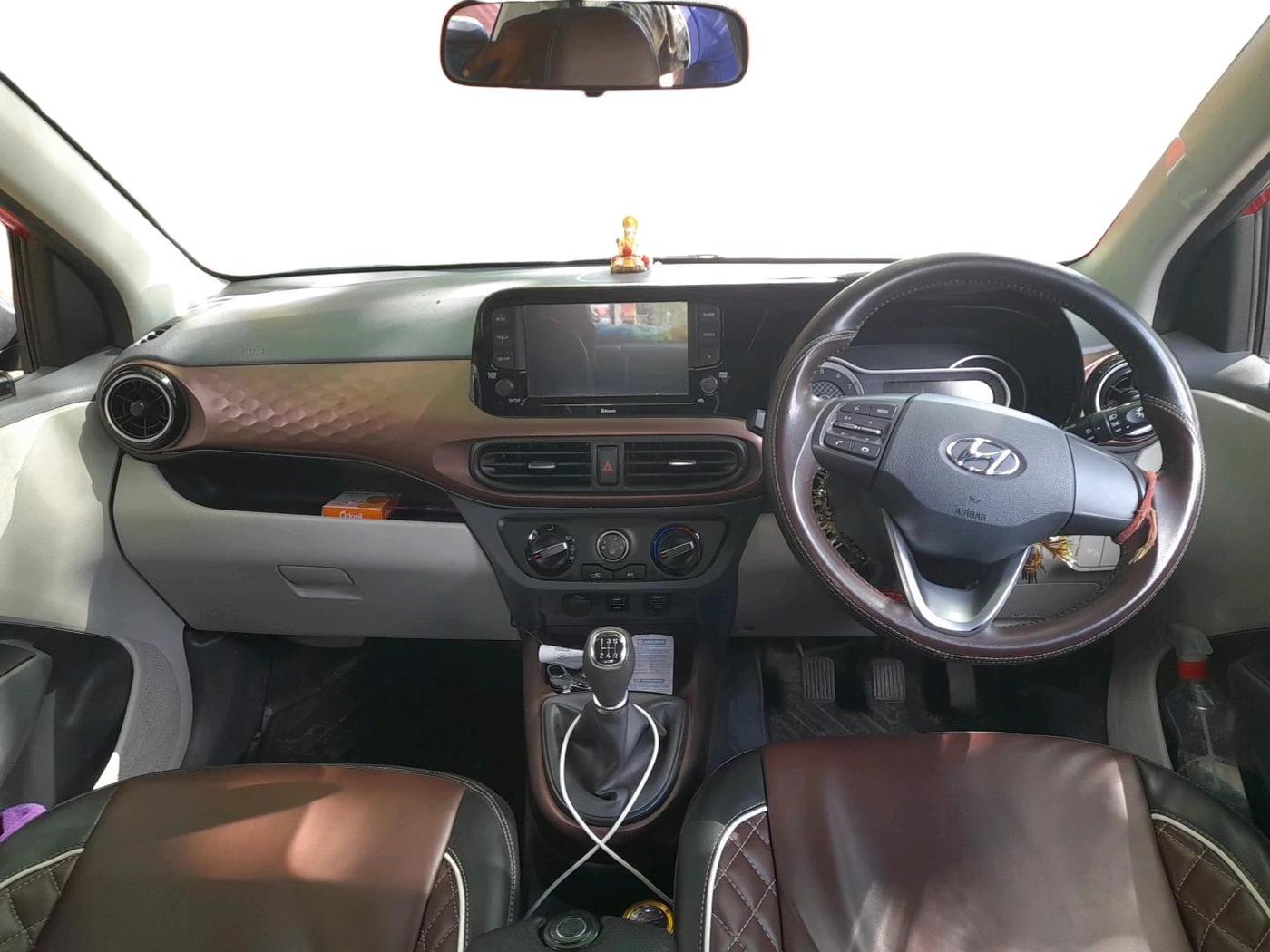2021 Hyundai AURA SX 1.2, Petrol, Manual, 28,148 km, interior