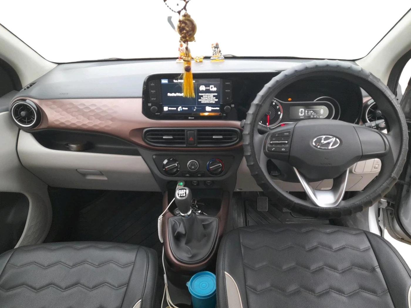 2021 Hyundai AURA SX 1.2, Petrol, Manual, 35,197 km, interior