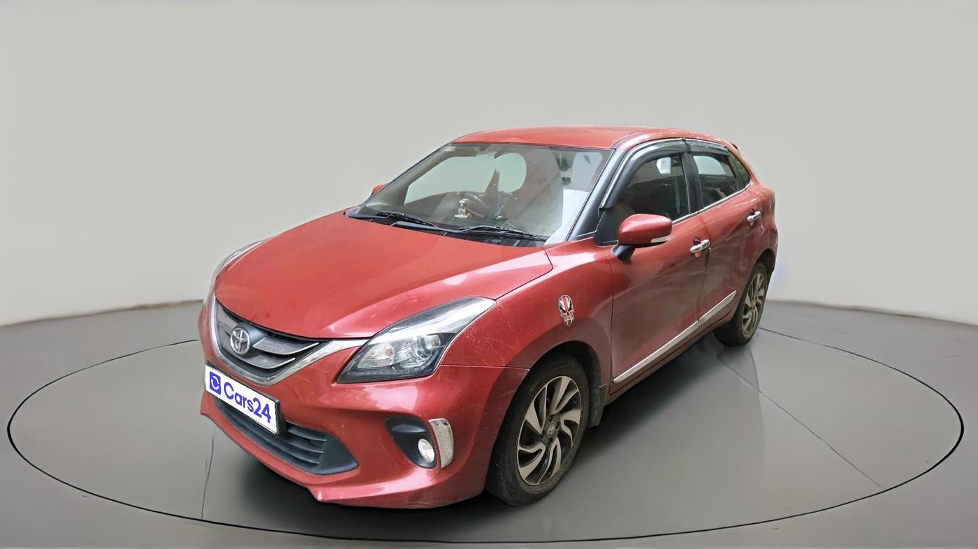 2021 Toyota Glanza V CVT, Petrol, Automatic, 28,459 km, exterior