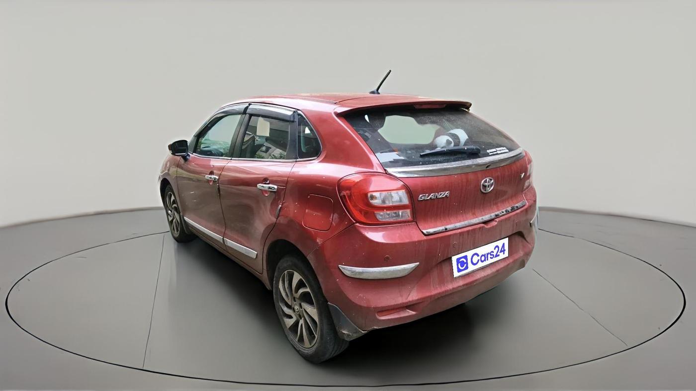 2021 Toyota Glanza V CVT, Petrol, Automatic, 28,459 km, exterior